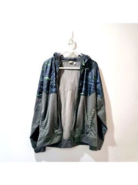 H&M Sport Men's Windbreaker Hoodie Jacket Size L